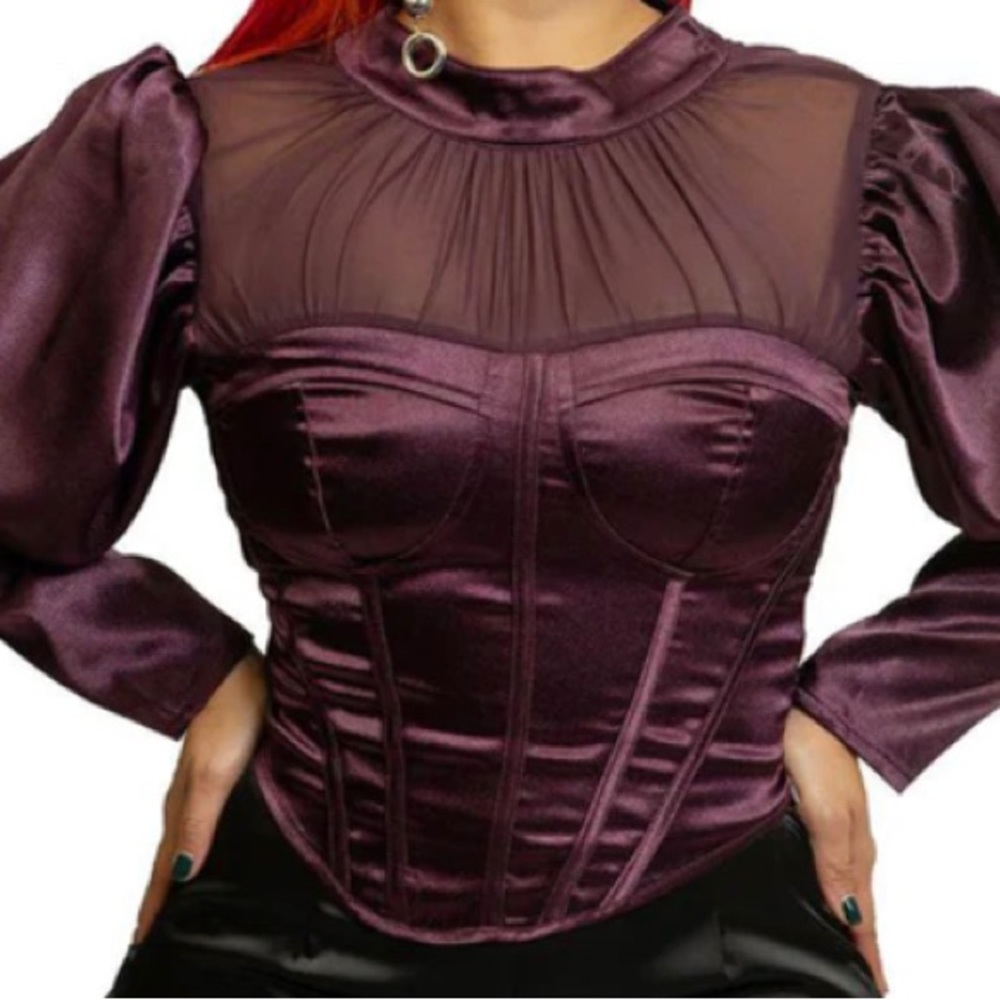 Latín Diva corset shirt